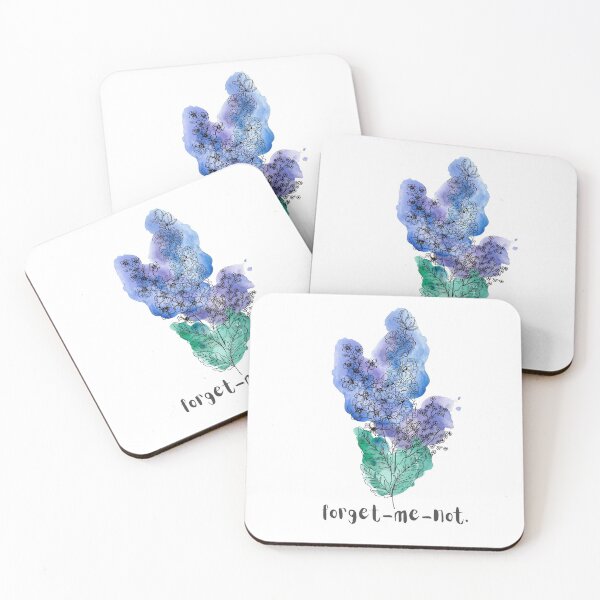 Item preview, Cottagecore- Forget Me Nots designed and sold by erinaceous.