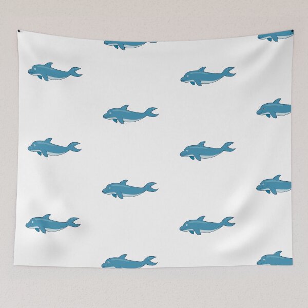 Item preview, Dolphin illustration designed and sold by GulArt.