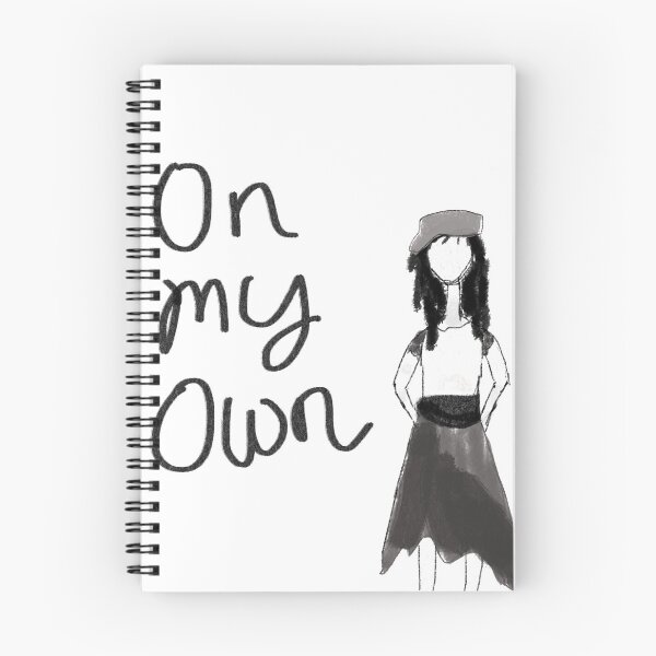 Item preview, “On My Own” Quote-Eponine  designed and sold by DivergeDesigns.