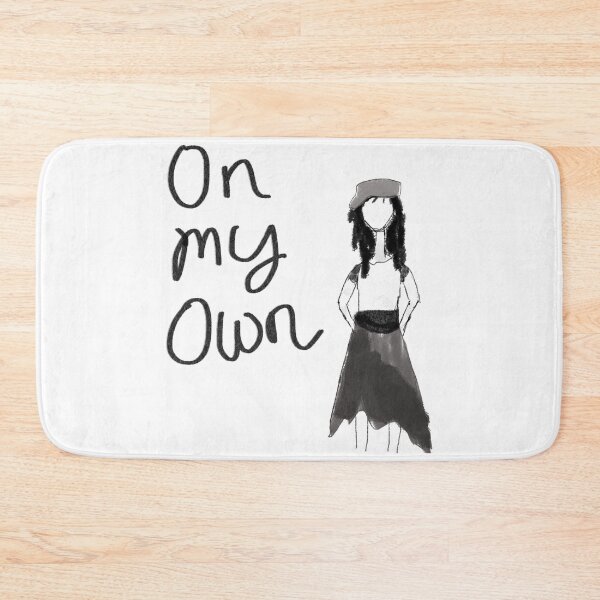 Item preview, “On My Own” Quote-Eponine  designed and sold by DivergeDesigns.