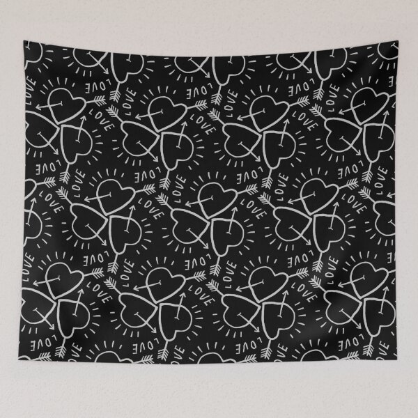 Item preview, Heart love Cupido pattern for hotel designed and sold by zipo-art.