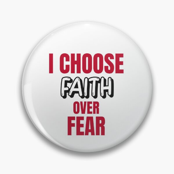 Item preview, I CHOOSE FAITH OVER FEAR!!! designed and sold by BUALS.TAR CREATIVE APPAREL.