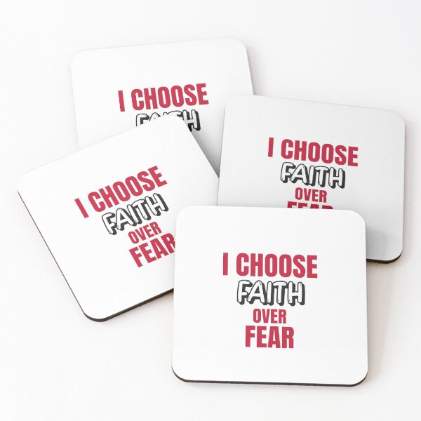 Item preview, I CHOOSE FAITH OVER FEAR!!! designed and sold by BUALS.TAR CREATIVE APPAREL.