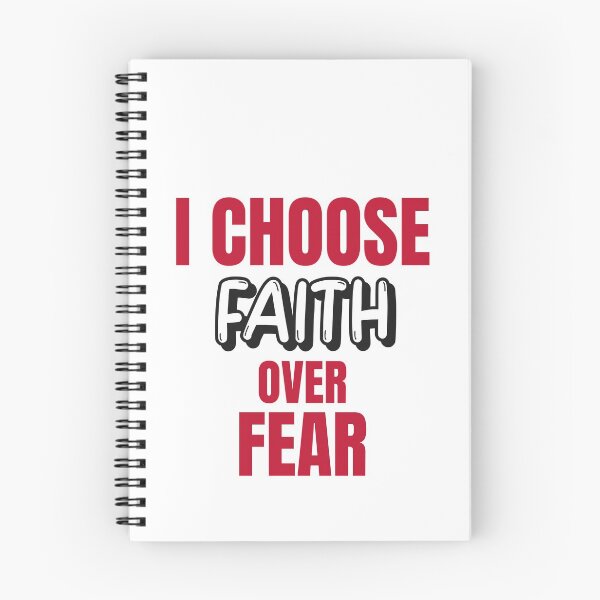 Item preview, I CHOOSE FAITH OVER FEAR!!! designed and sold by BUALS.TAR CREATIVE APPAREL.