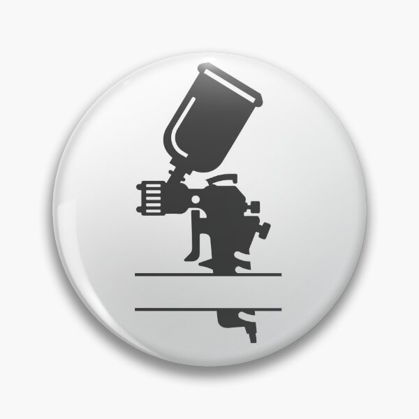 Item preview, spray gun monogram designed and sold by lolodesignprint.