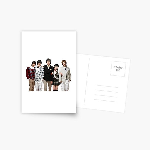 Boys over flowers intro Postcard