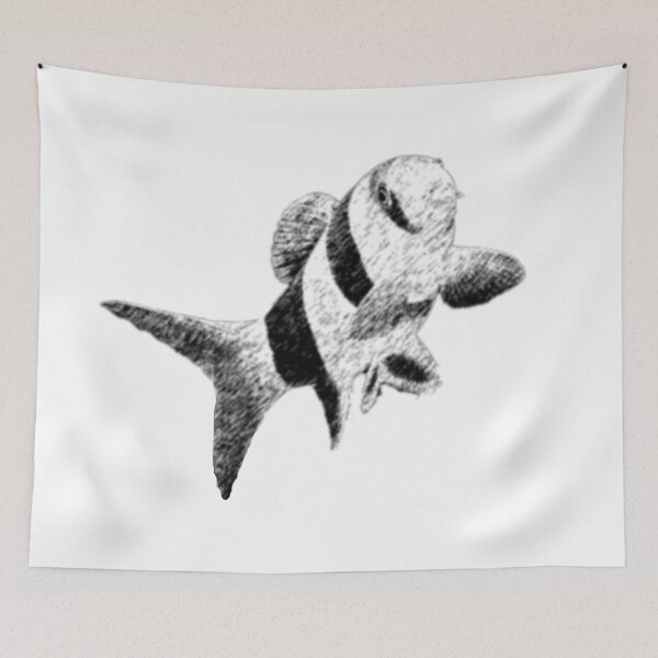 Item preview, Clown Loach Sketch designed and sold by GFishy.