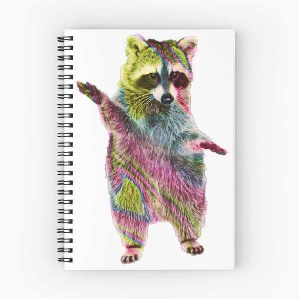 Item preview, Rainbow Raccoon 4 designed and sold by funhousejen.