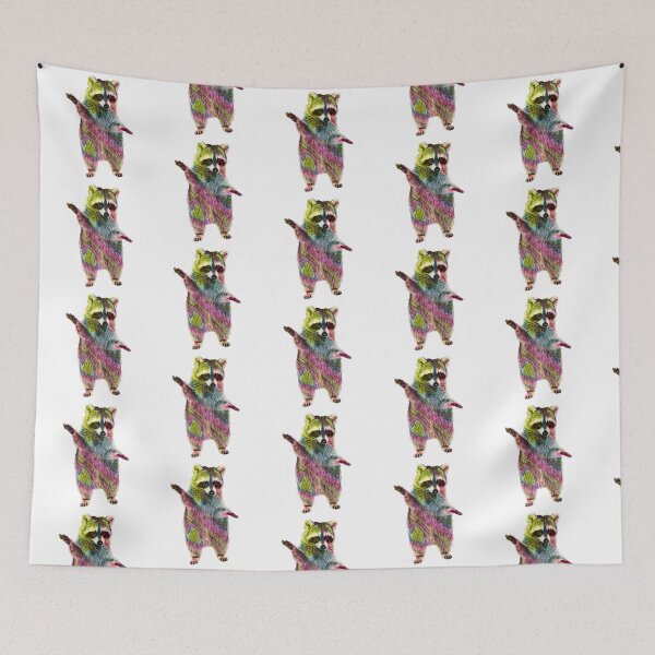 Item preview, Rainbow Raccoon 4 designed and sold by funhousejen.