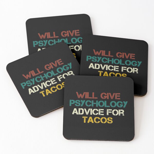 Item preview, will give psychology advice for tacos : Psychology, Psychology Graduation Gift, Funny Psychologist Gift, Psychologist  Women-Man, Counselor Gifts vintage style  designed and sold by Chamssou.
