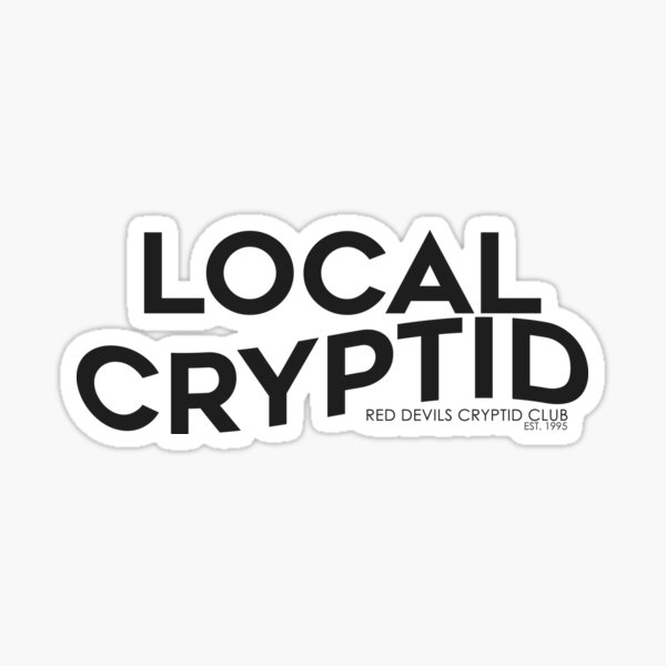 Item preview, Local Cryptid - White designed and sold by bosmaths.