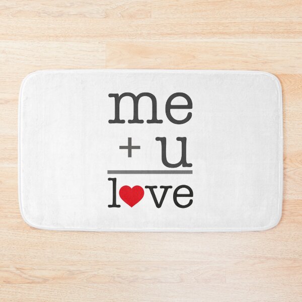 Item preview, me + u = love V.1.1 designed and sold by marmota.