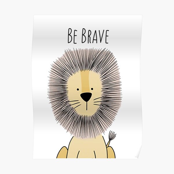 Big Lion Posters Redbubble