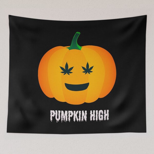 Item preview, Pumpkin High - Funny Cannabis Weed Marijuana Halloween Design designed and sold by thatweedstore.