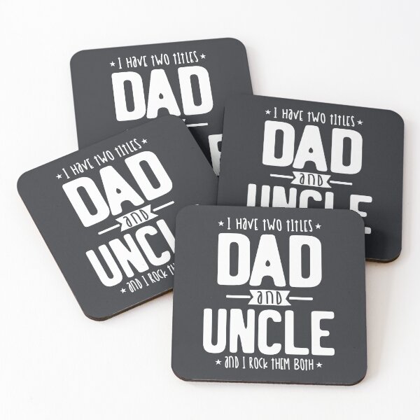 Item preview, I Have Two Titles Dad And Uncle And Rock Them Both designed and sold by cidolopez.