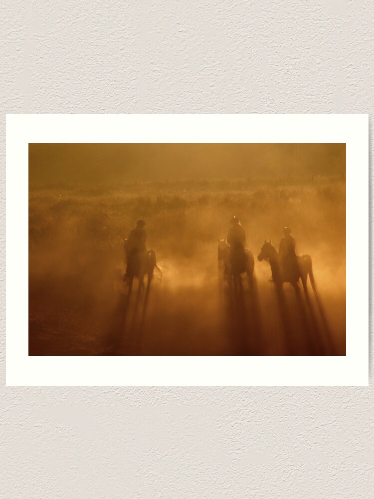 Alternate view of Riders in the Dawn Art Print