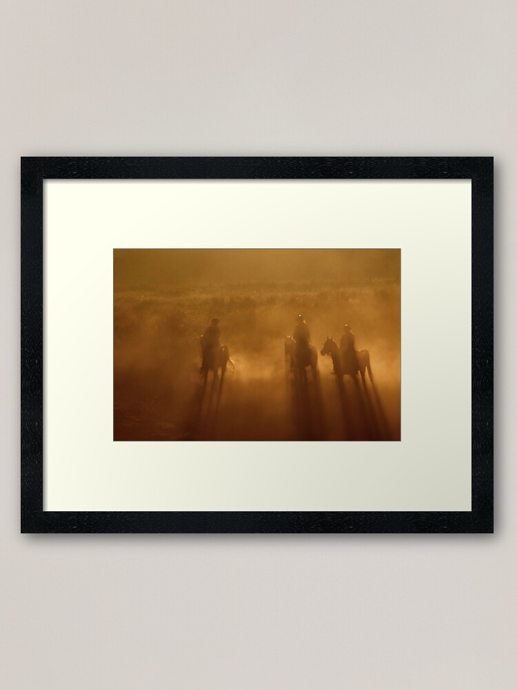 Alternate view of Riders in the Dawn Framed Art Print