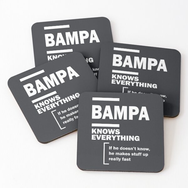 Item preview, Bampa Knows Everything - Fathers Day Gift designed and sold by cidolopez.