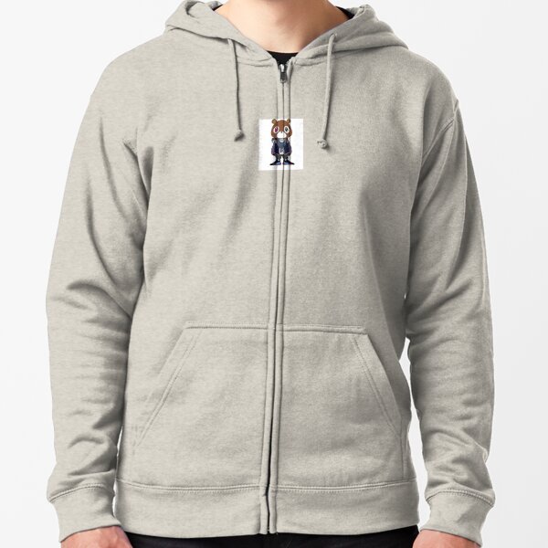 kanye west zip up hoodie