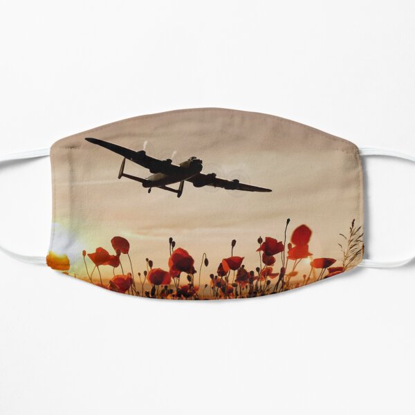 Over the fields they flew Avro Lancaster Bomber Mask
