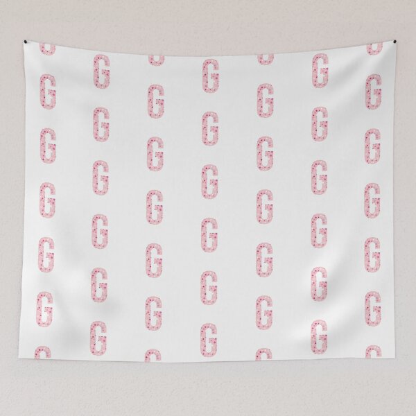 Item preview, Letter G - pink / purple / white stars designed and sold by JessisArt.