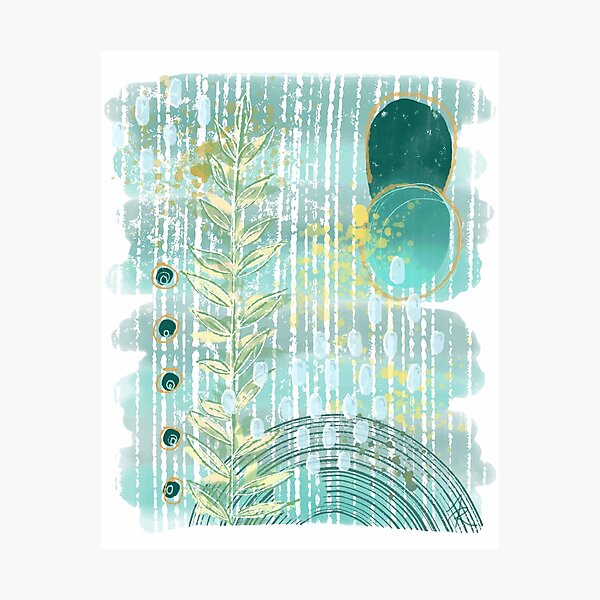 Digital Abstract Painting 1 Photographic Print