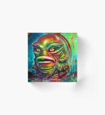Creature from the black lagoon. Acrylic Block