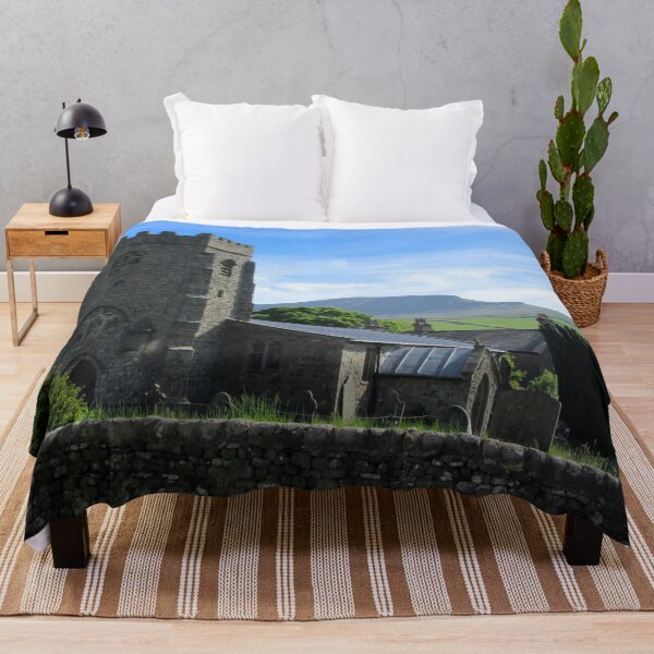 Item preview, St Oswald’s Church And Pen Y Ghent, Sunny Day designed and sold by Andrew Morrell.