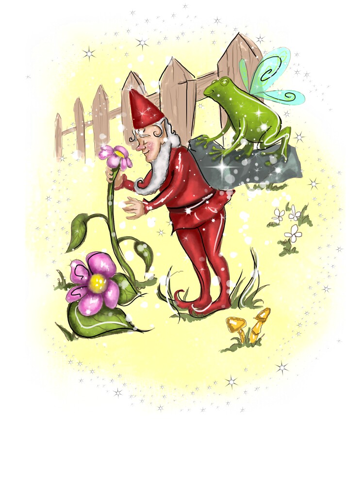 Thumbnail 2 of 2, Kids T-Shirt, Genius Gnome Fairy™ designed and sold by TeelieTurner.