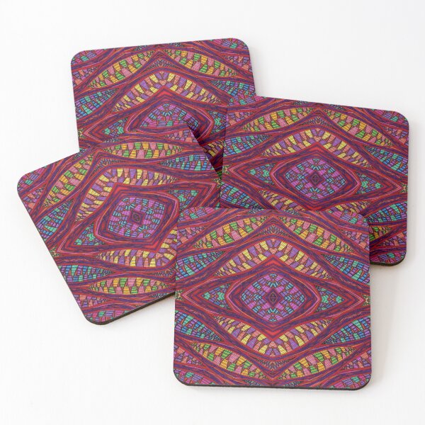 Item preview, Psychedelic Abstract colourful work 95 designed and sold by CallumHoare.