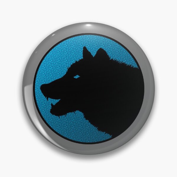 Item preview, Lone wolf / dog logo on color designed and sold by LEAVAEL.