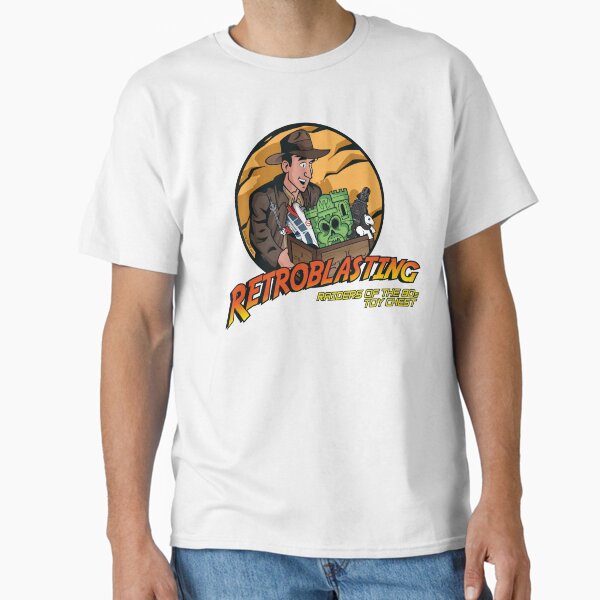 RetroBlasting Adventure Logo Classic T-Shirt