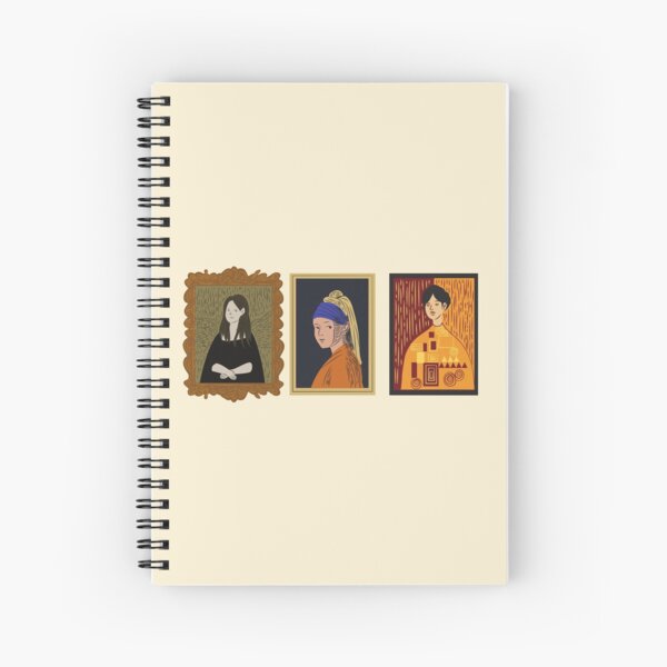 Art Hoe- Art Museum Spiral Notebook