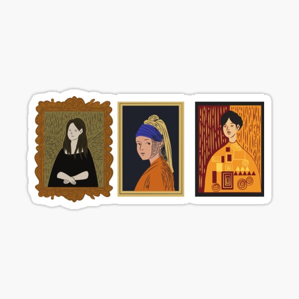 Art Hoe- Art Museum Sticker