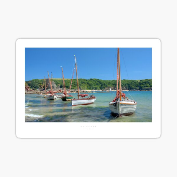 Salcombe, Devon Sticker