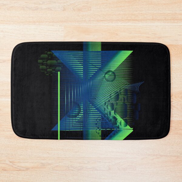 Item preview, Galaxy Space Geometric blue abstract designed and sold by Carolina Salazar.
