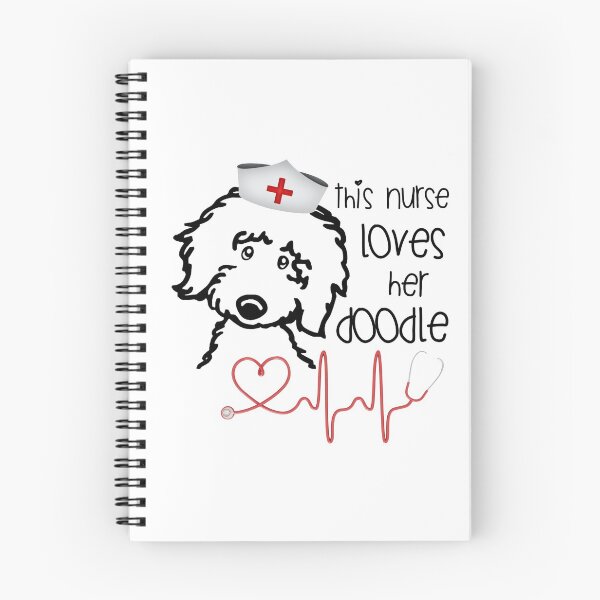 Item preview, This Nurse Loves Her Doodle Goldendoodle Labradoodle Aussiedoodle Mom  designed and sold by monicacarr.