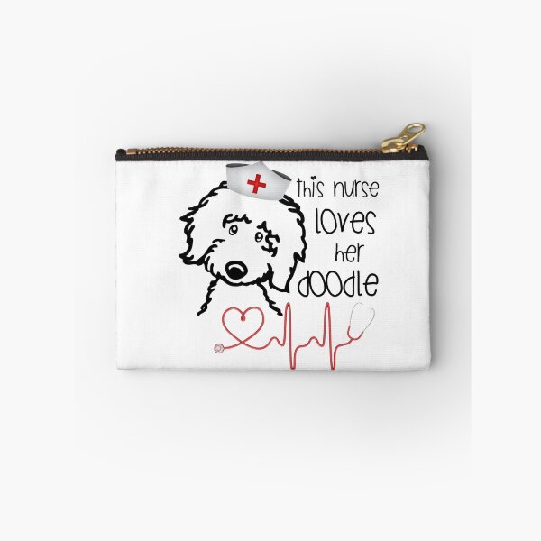 Item preview, This Nurse Loves Her Doodle Goldendoodle Labradoodle Aussiedoodle Mom  designed and sold by monicacarr.