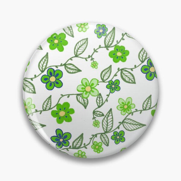 Item preview, Shades of Green Flower Design - Summer 2020 designed and sold by ckylin.