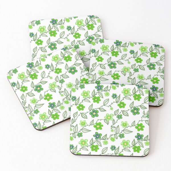 Item preview, Shades of Green Flower Design - Summer 2020 designed and sold by ckylin.
