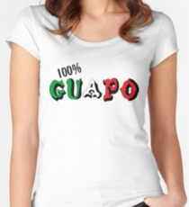 100% Guapo Women's Fitted Scoop T-Shirt