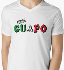 100% Guapo Men's V-Neck T-Shirt