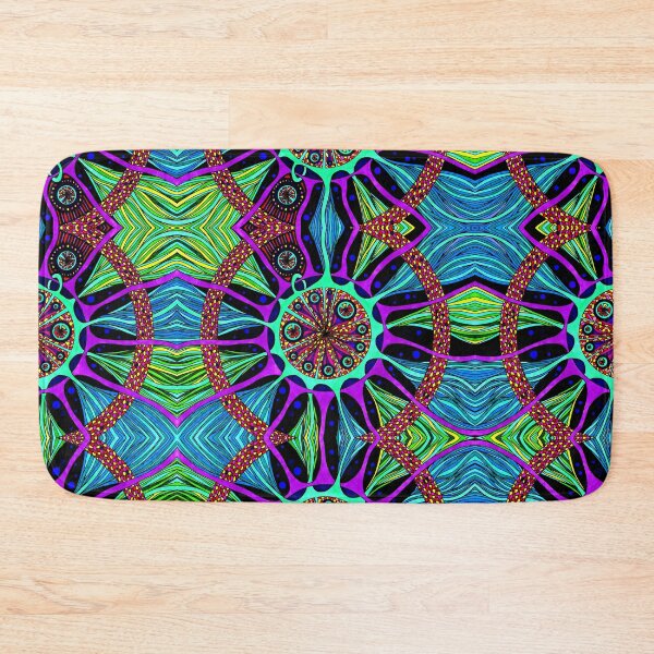 Item preview, Psychedelic Abstract colourful work 104 designed and sold by CallumHoare.