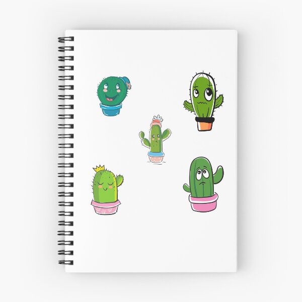 Item preview, Cacti with cute face 1   designed and sold by TheWhiteRhyno.