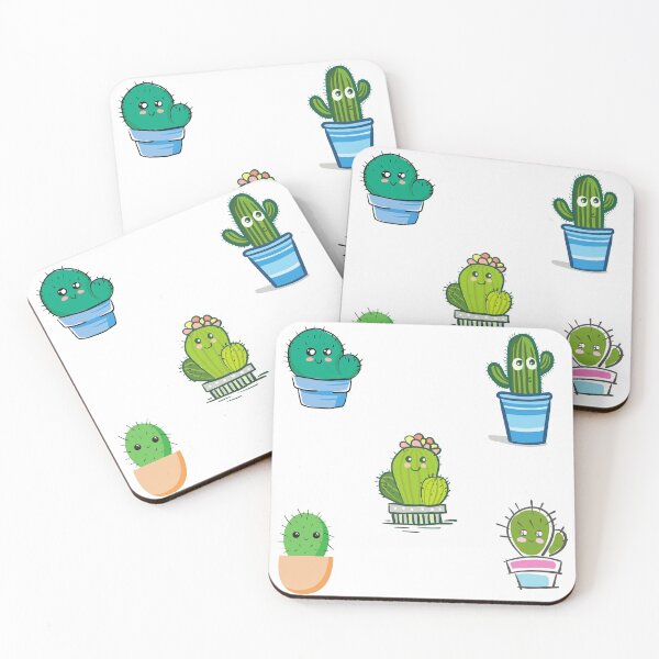 Item preview, Copy of Cacti with cute face 2 designed and sold by TheWhiteRhyno.