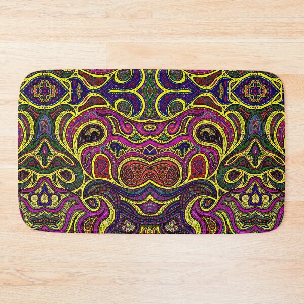Item preview, Psychedelic Abstract colourful work 105 designed and sold by CallumHoare.