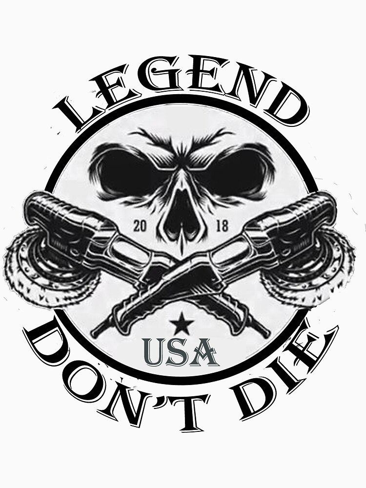 "LEGEND DON'T DIE ,LEGEND NEVER DIE " T-shirt by mohamedaligc | Redbubble