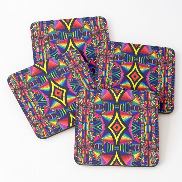 Item preview, Psychedelic Abstract colourful work 161 designed and sold by CallumHoare.