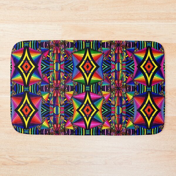 Item preview, Psychedelic Abstract colourful work 161 designed and sold by CallumHoare.