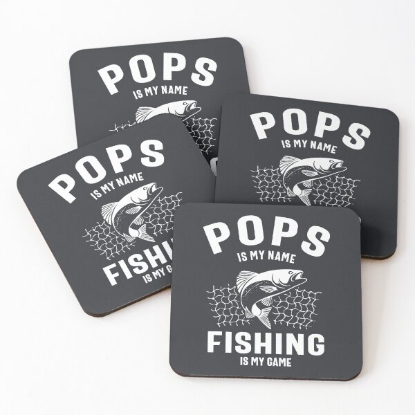 Item preview, Pops Is My Name Fishing Is My Game Fathers Day Gifts designed and sold by cidolopez.